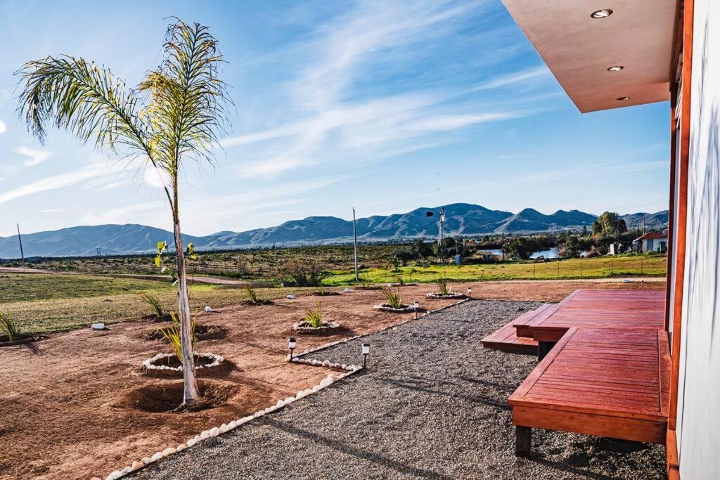 Cabana El Alamo Con Jacuzzi Villa Valle de Guadalupe Luaran gambar