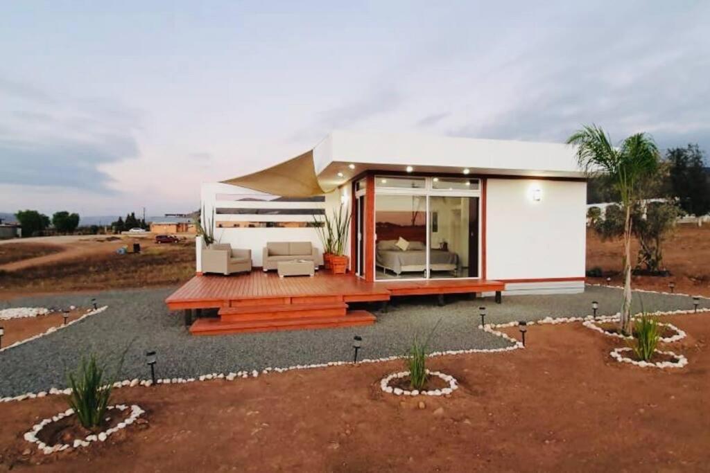 Cabana El Alamo Con Jacuzzi Villa Valle de Guadalupe Luaran gambar