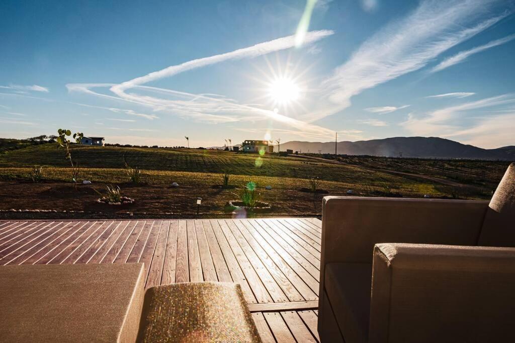 Cabana El Alamo Con Jacuzzi Villa Valle de Guadalupe Luaran gambar